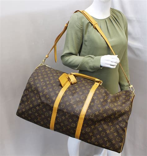 lv keepall bandouliere 60|louis vuitton keepall monogram.